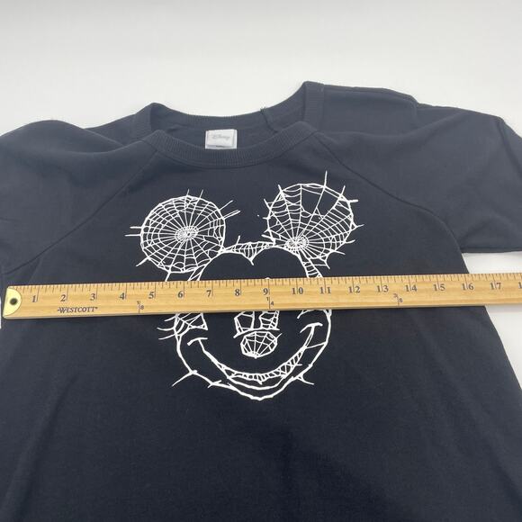DISNEY Halloween Terry Sweatshirt Size XS Mickey Mouse Youth Size 10 - Picture 5 of 6